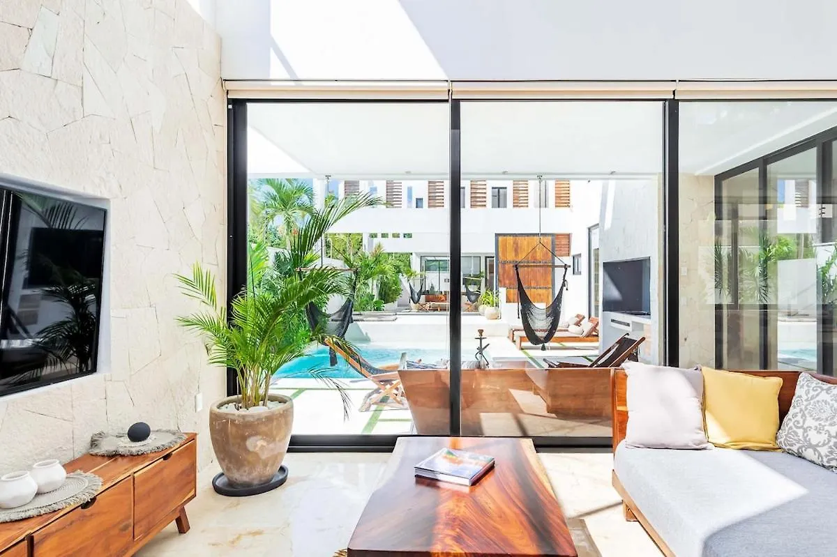 Casa Reyna And Casa Solesta 10 Bedroom Tulum Mexico